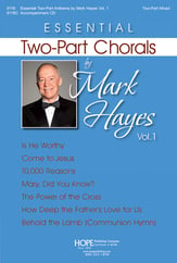 Essential Two-Part Chorals by Mark Hayes, Vol. 1 Two-Part Mixed Choral Score cover